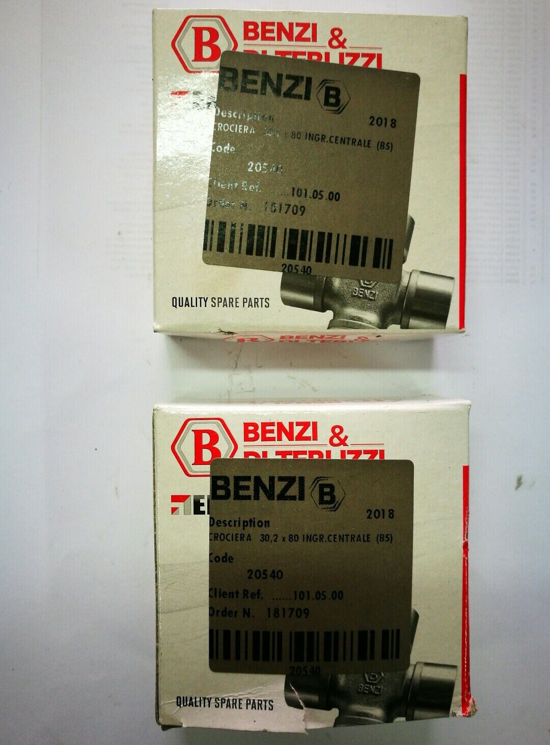 KIT 2 PEZZI CROCERA CAT.5 30,2X80