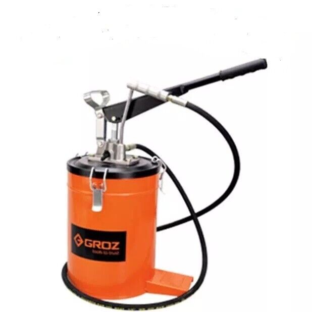 GROZ INGRASSATORE A LEVA CON FUSTO - CAPACITA' 10 KG art. VGP/10A