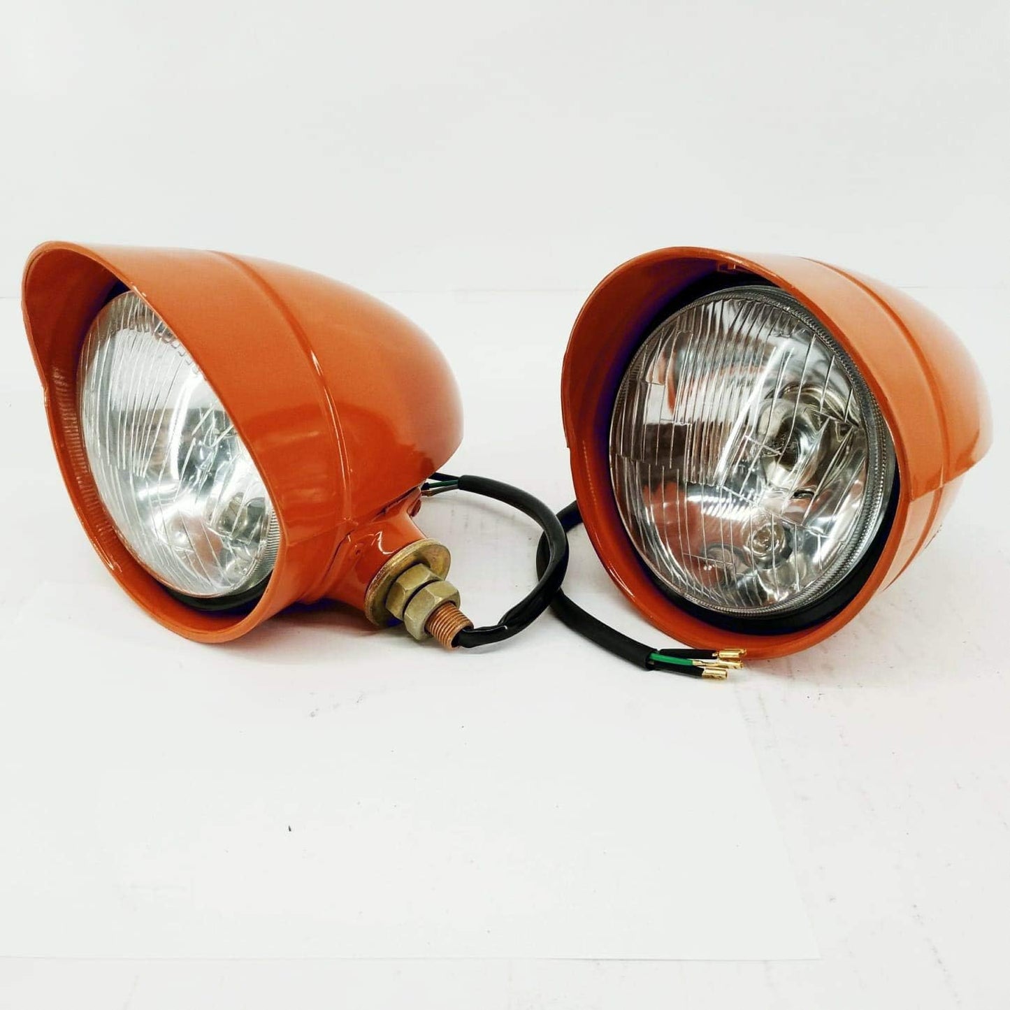 AMA 02805C Coppia Fanali anteriori per trattori Fiat Serie Oro (1 destro + 1 sinistro)