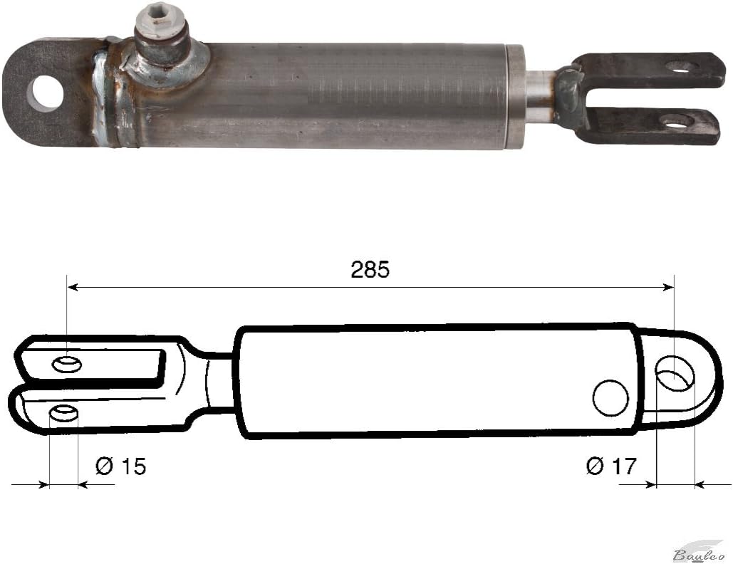 Pistone per Frenatura Rimorchio - Cermag 81232