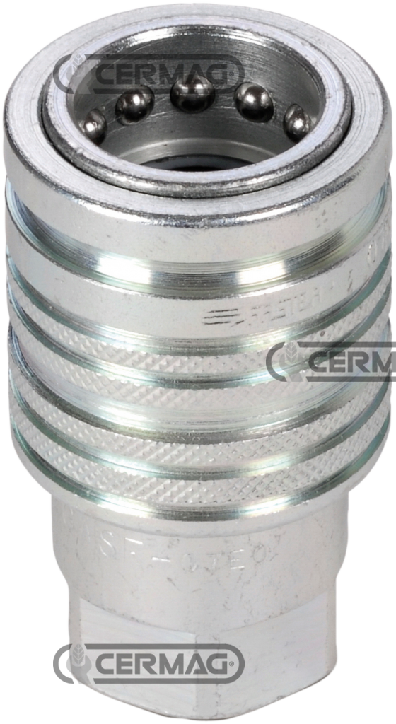 INNESTI RAPIDI FEMMINA A VALVOLA TIPO PUSH-PULL - FASTER - Serie PV inn.rapido v