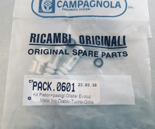 KIT PISTONCINI + PASTIGLIE PER ABBACCHIATORE CAMPAGNOLA PACK.0601