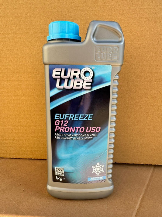 LIQUIDO RADIATORE EUFREEZE G12 (ROSSO) LT.1 PRONTO US O CF.12X1 LT.