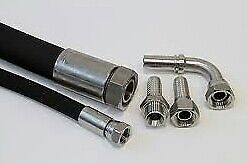 TUBI IDRAULICI DI VARIE MISURE SU RICHIESTA CON RACCORDI OLEODINAMICA