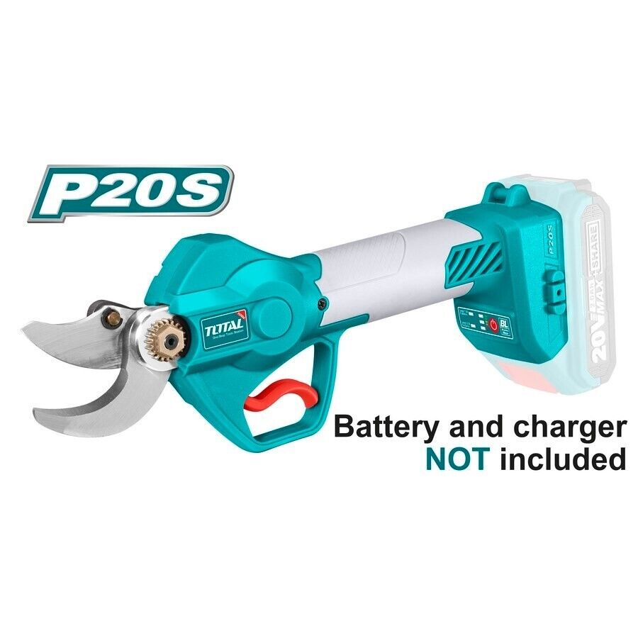 TOTAL CESOIA PER POTATURA A BATTERIA 20V SOLO CORPO MACCHINA