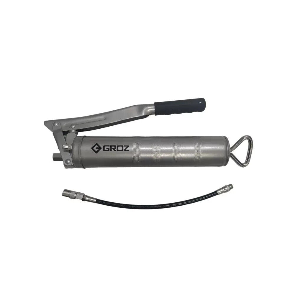 INGRASSATORE PISTOLA POMPA GRASSO MANUALE A LEVA STANDARD 400gr 500CC GROZ