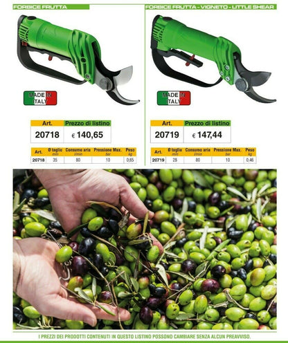 OFFERTA ATTREZZATURE RACCOLTA OLIVE ABBACCHIATORI/ASTE/MOTOCOMPRESSORI