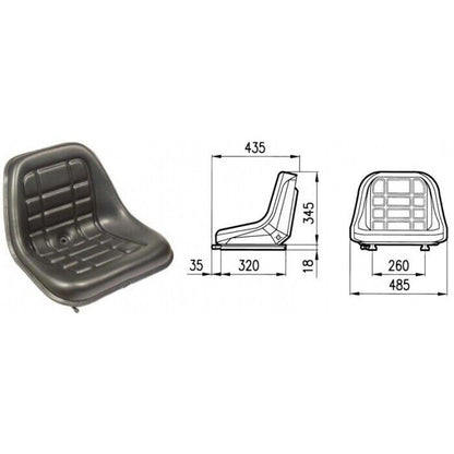 SEDILE COBO-MT - "GT 50" (TIPO LARGO)