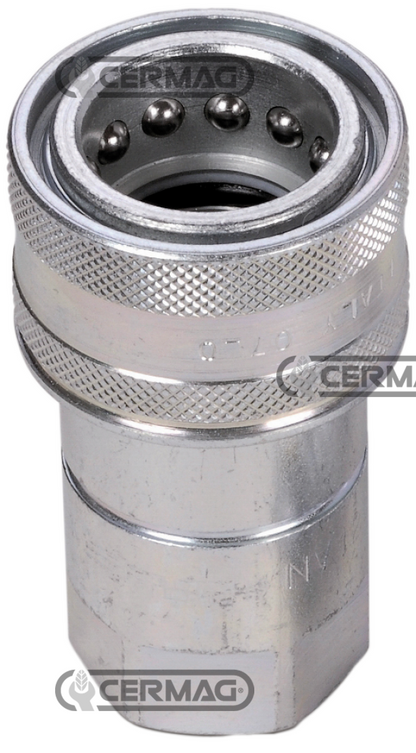 INNESTO RAPIDO FEMMINA A VALVOLA - FASTER - SERIE NV/ANV innesto rapido a valvol