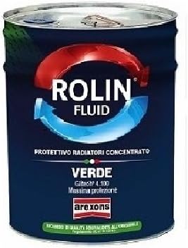 LIQUIDO PROTETTIVO RADIATORI ROLIN FLUID VERDE CONCENTRATO SECCHIO DA 20 LITRI