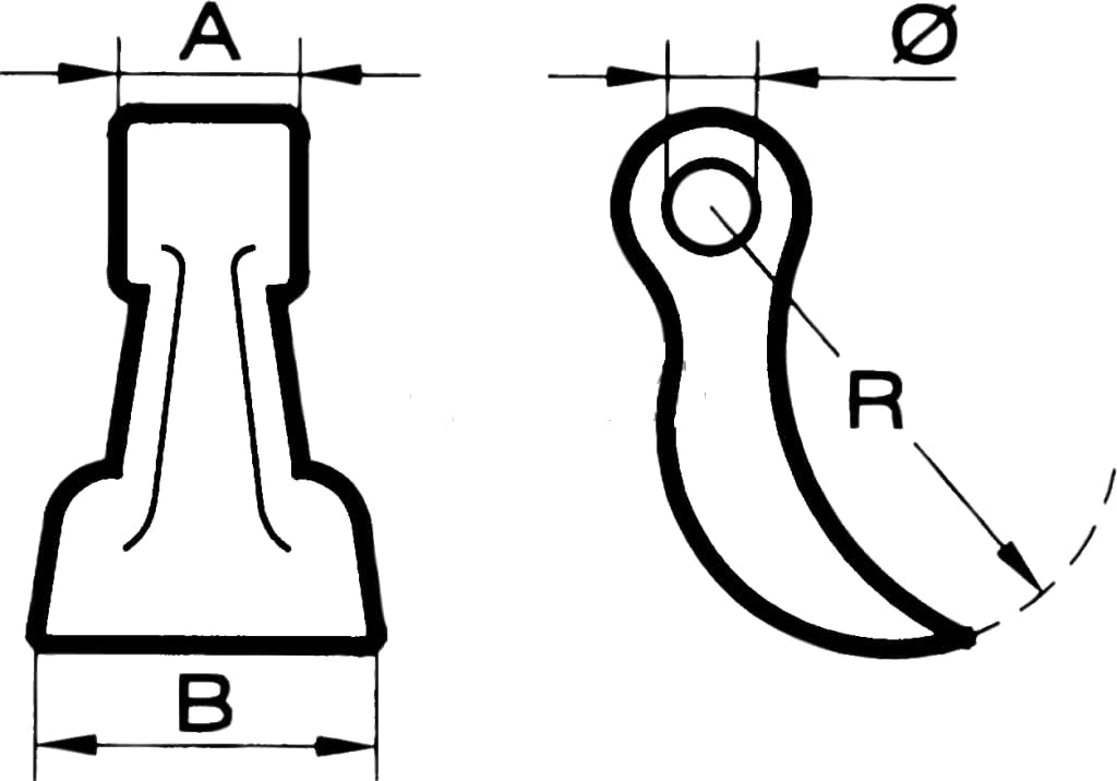 Martello Argento Piana Testurizzata d.14,5