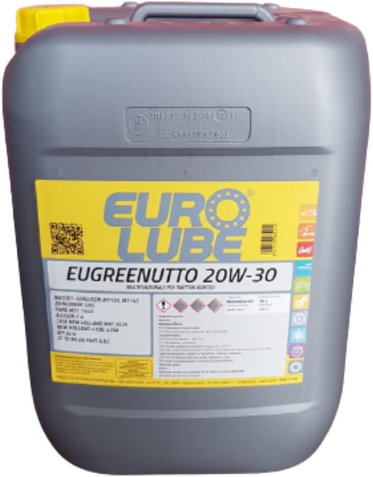 Olio multifunzione UTTO Eurolube 20w-30 20w30 20l per trattori agricoli