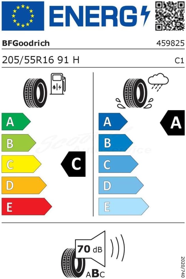Pneumatici 205/55 r16 91H DT1 BF Goodrich ADVANTAGE Gomme estive nuove