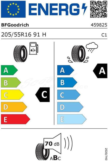 Pneumatici 205/55 r16 91H DT1 BF Goodrich ADVANTAGE Gomme estive nuove