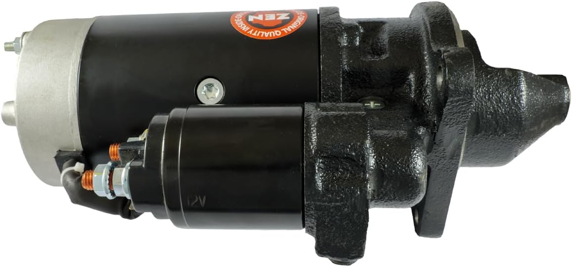 Motorino Avviamento per Trattore Adattabile Fiat 4807375 – Compatibile con Trattori Fiat, Ford, Laverda e New Holland, 12 V, 9 Denti, 3 kW