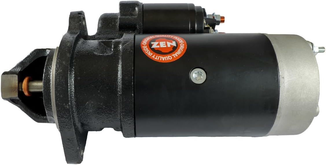 Motorino Avviamento per Trattore Adattabile Fiat 4807375 – Compatibile con Trattori Fiat, Ford, Laverda e New Holland, 12 V, 9 Denti, 3 kW