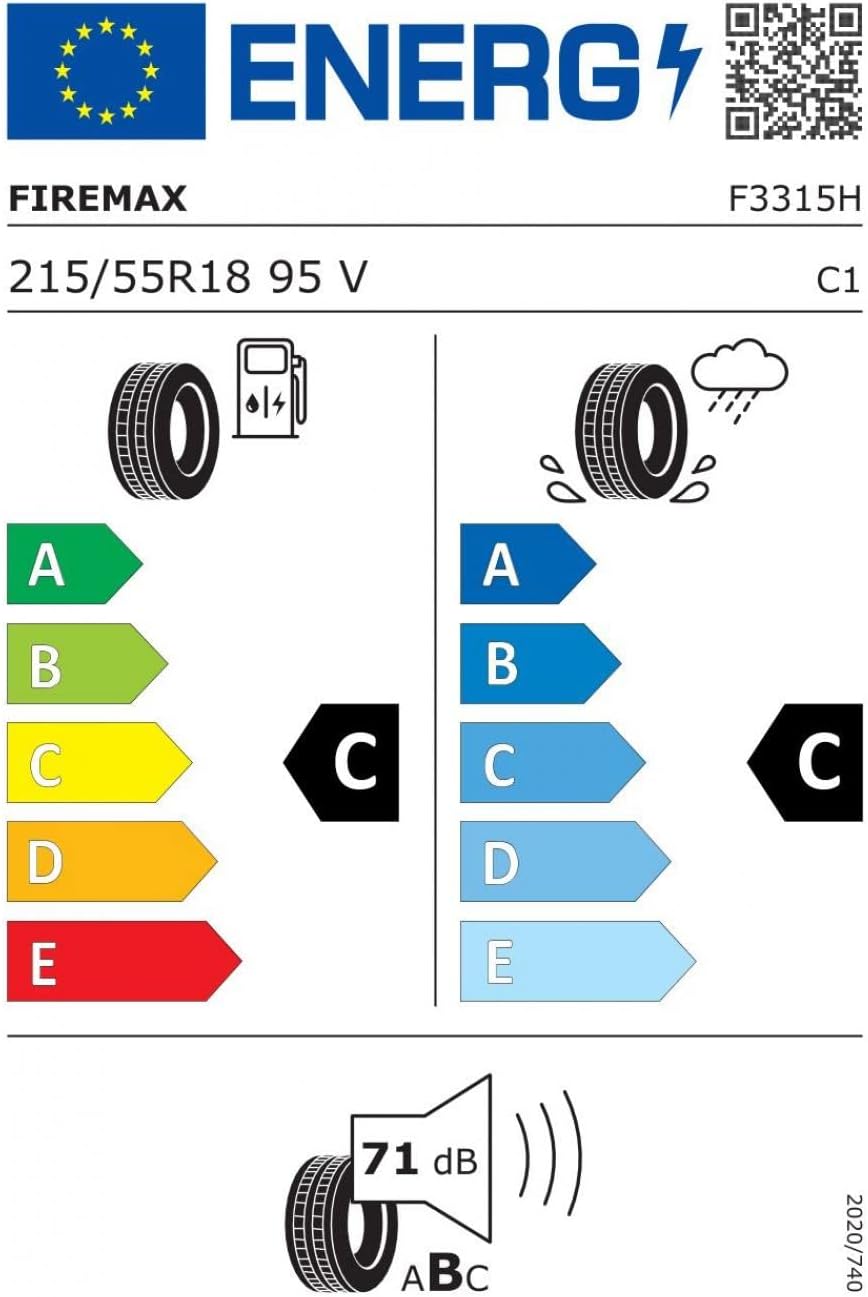 Firemax Pneumatici estivi FM518 215/55 R18 95V GTAM T266610 senza cerchione