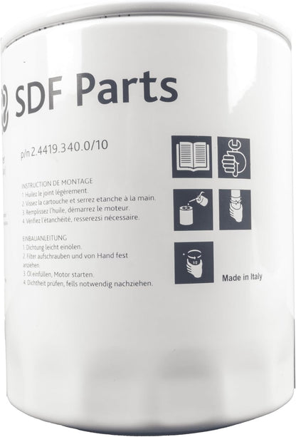 Filtro Olio Motore originale Same Deutz Fahr V2.4419.340.0/1 per trattori