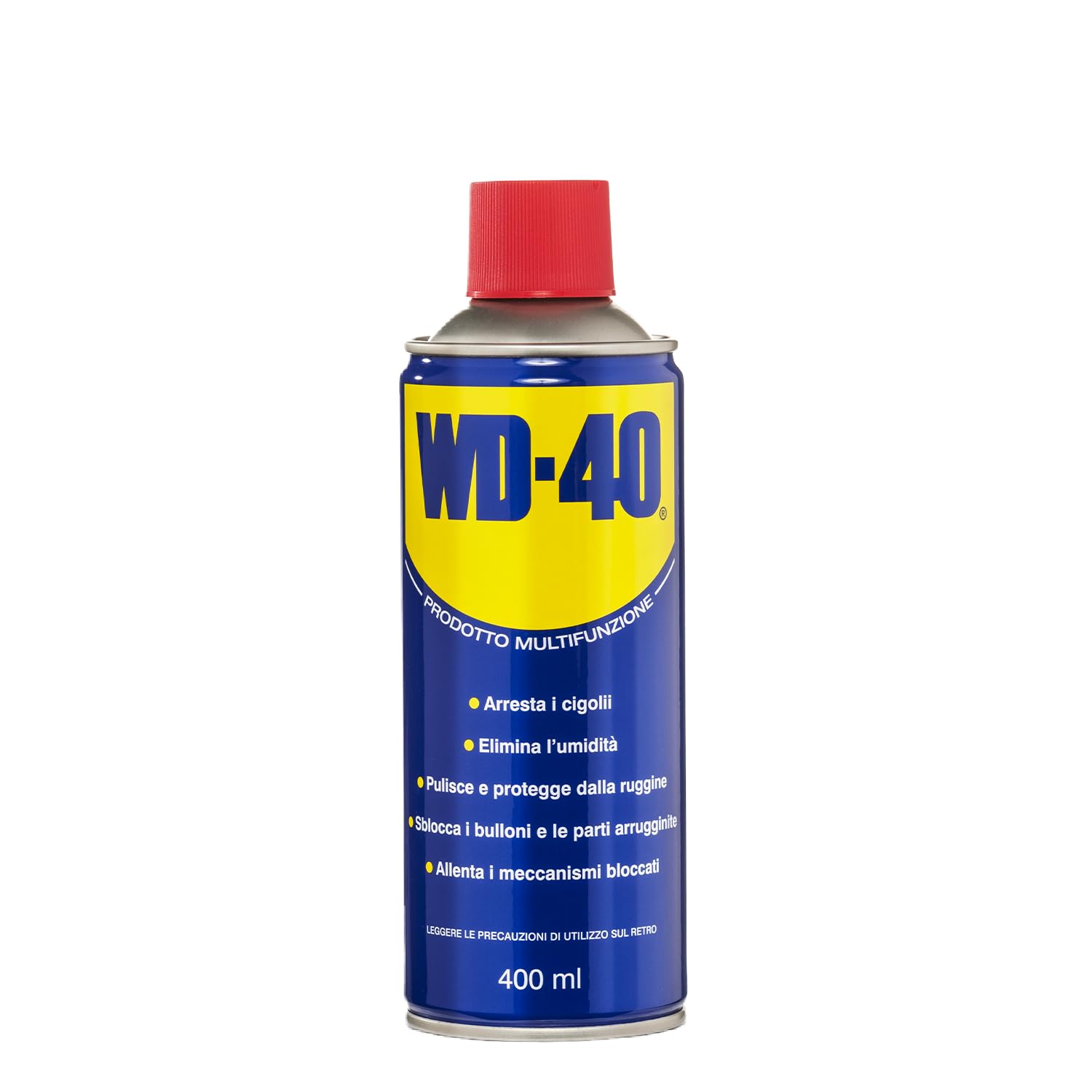 WD-40 - Prodotto Multifunzione - Lubrificante Spray Doppia Posizione - Elimina i cigolii, sblocca, idrorepellente, previene la ruggine - Per tutti i metalli, plastica, gomma - Senza silicone - 6x500ml