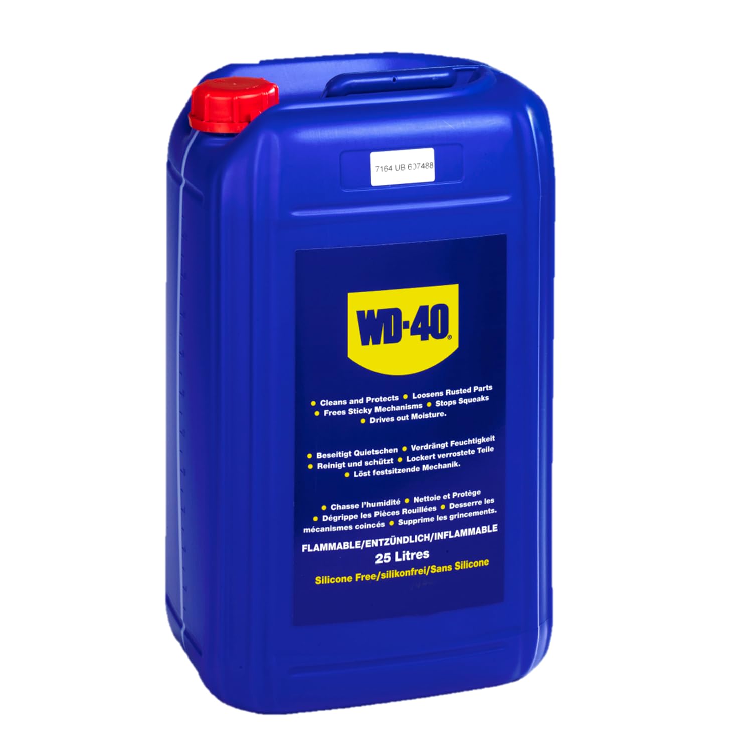 WD-40 - Prodotto Multifunzione - Lubrificante Spray Doppia Posizione - Elimina i cigolii, sblocca, idrorepellente, previene la ruggine - Per tutti i metalli, plastica, gomma - Senza silicone - 6x500ml