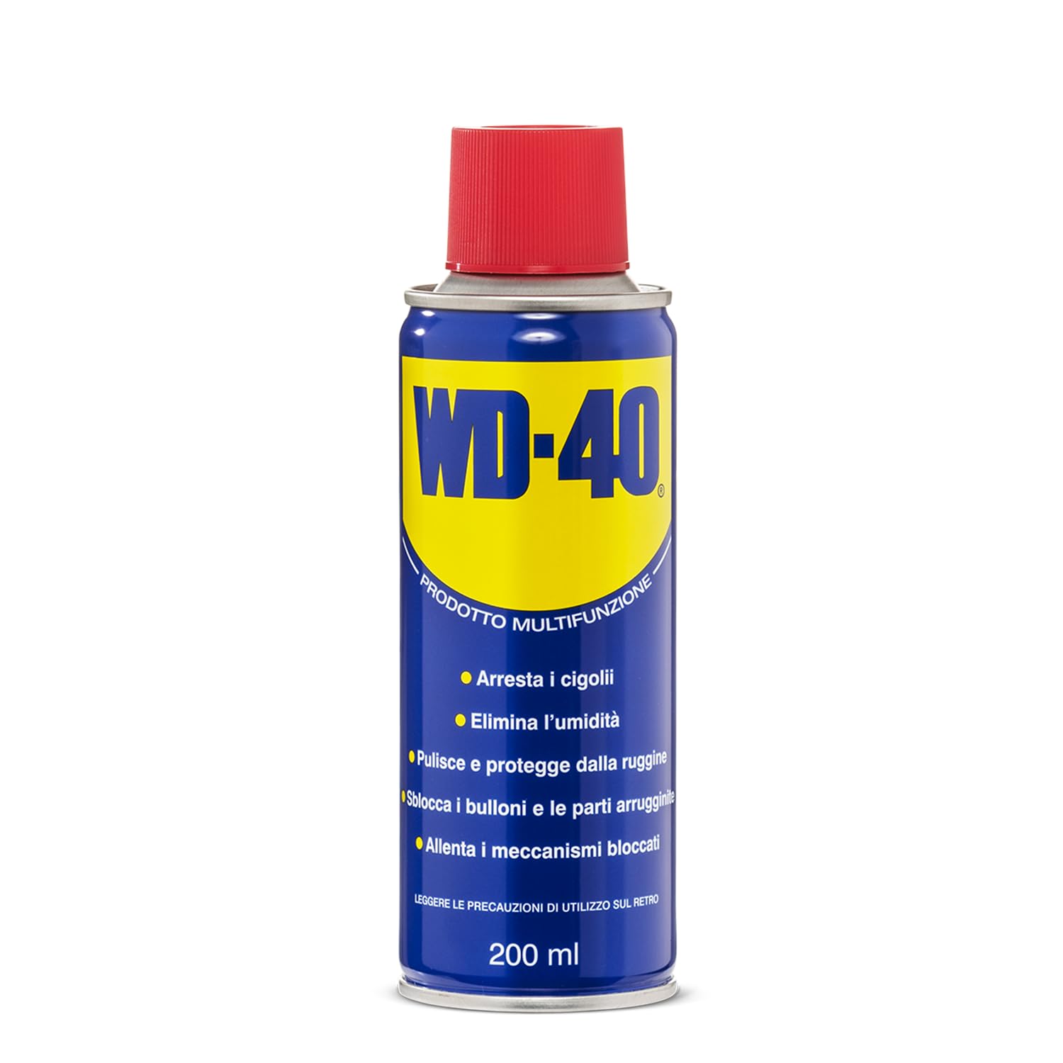 WD-40 - Prodotto Multifunzione - Lubrificante Spray Doppia Posizione - Elimina i cigolii, sblocca, idrorepellente, previene la ruggine - Per tutti i metalli, plastica, gomma - Senza silicone - 6x500ml