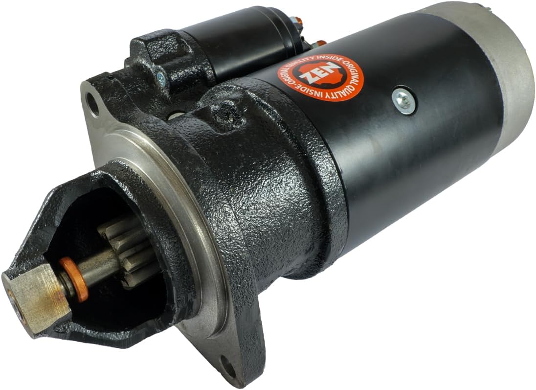 Motorino Avviamento per Trattore Adattabile Fiat 4807375 – Compatibile con Trattori Fiat, Ford, Laverda e New Holland, 12 V, 9 Denti, 3 kW