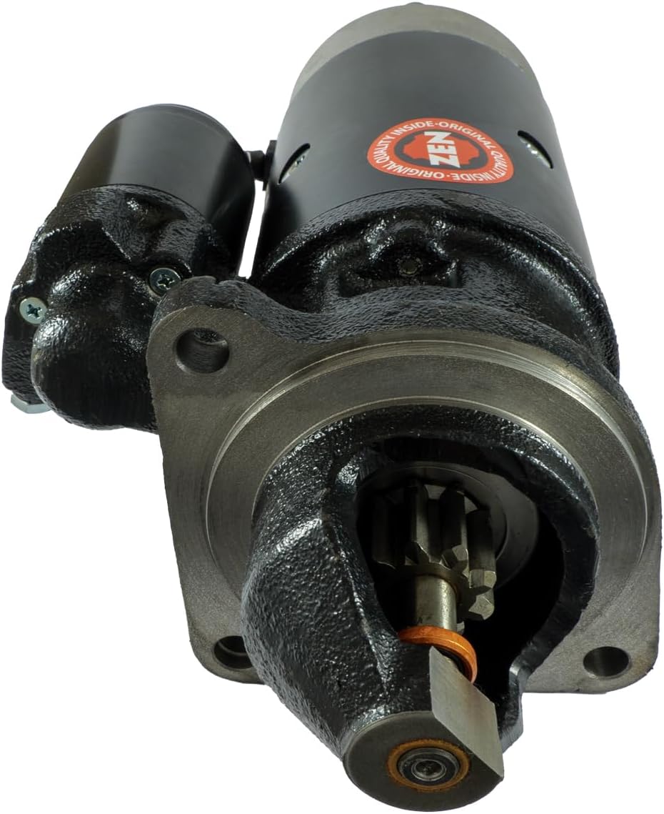 Motorino Avviamento per Trattore Adattabile Fiat 4807375 – Compatibile con Trattori Fiat, Ford, Laverda e New Holland, 12 V, 9 Denti, 3 kW