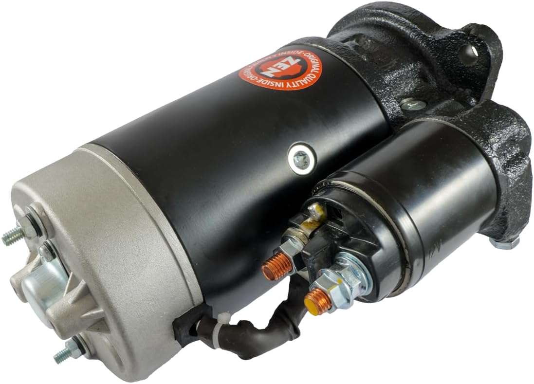 Motorino Avviamento per Trattore Adattabile Fiat 4807375 – Compatibile con Trattori Fiat, Ford, Laverda e New Holland, 12 V, 9 Denti, 3 kW