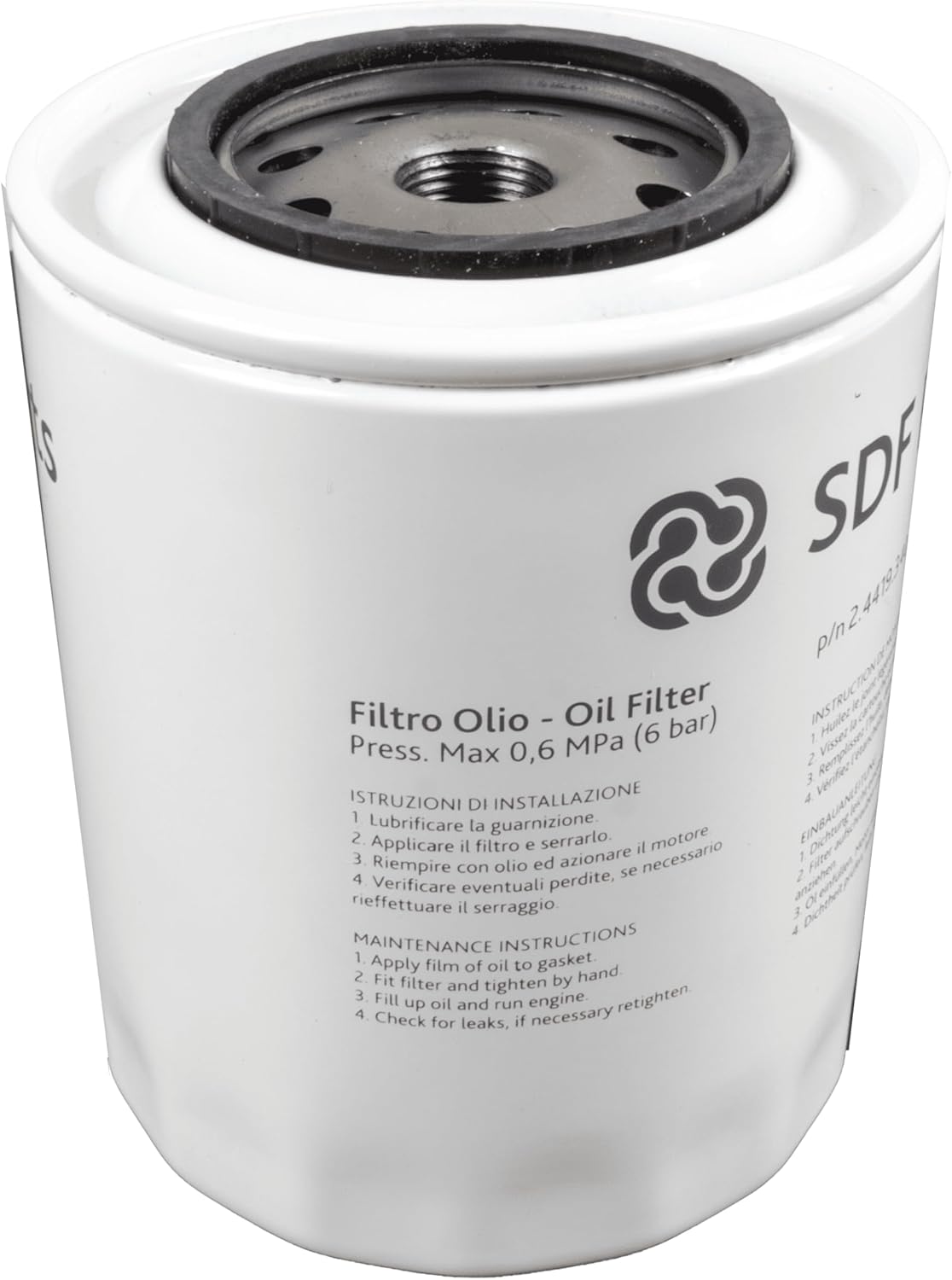 Filtro Olio Motore originale Same Deutz Fahr V2.4419.340.0/1 per trattori