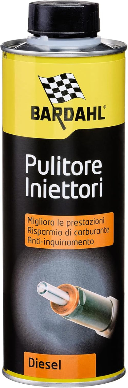 Bardahl - Additivo Pulitore Iniettori Diesel, Compatibile con Filtro Antiparticolato, Lubrifica Gli Iniettori e la Pompa del Gasolio, 500ml