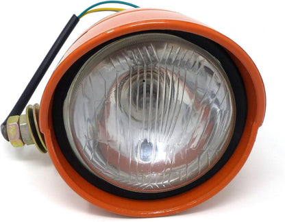 Faro fanale anteriore a 3 luci trattore SX FIAT_OM SERIE ORO (Made in italy)