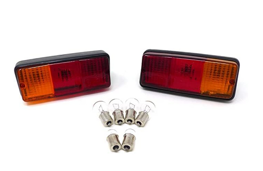 RMS LED Coppia Fanale/Faro Posteriore Carrello Appendice/Rimorchio + LAMPADINE